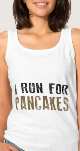 I Run For Pancakes Women's Tank Top