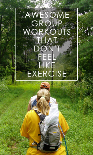 People who work out with a partner are generally more motivated to exercise than those who go it alone. Here are some really fun activities that will give you a good workout without it feeling like exercise.