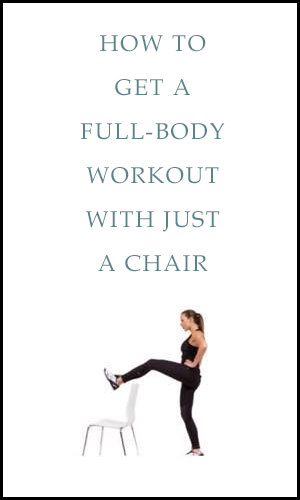 Can't make it to the gym? Have no fear: Your chair workout is here! With these 15 exercises, you can work out from the comfort of your own home.Say goodbye to those excuses not to work out -- and get ready to sweat.