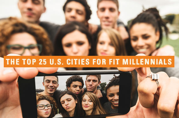 The Top 25 U.S. Cities For Fit Millennials