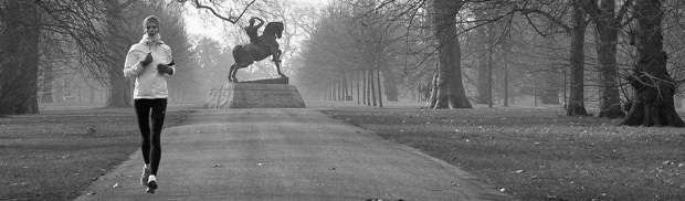 Woman running