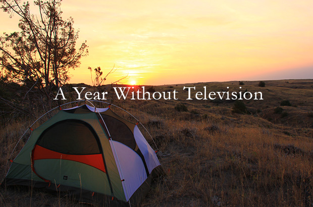 A year without television