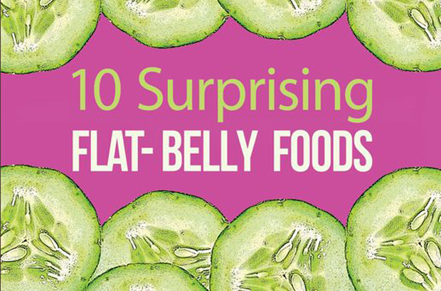 10 Surprising Flat-Belly Foods