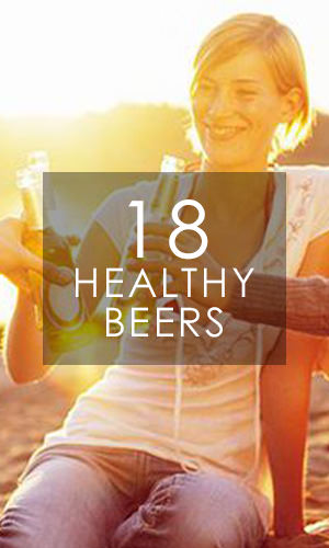 If a cold beer is your beverage of choice, you're not alone. The daily recommended serving for women is one alcoholic drink; for men it's two. Read on to see 18 healthy and delicious beers and find out if your favorite made the list.