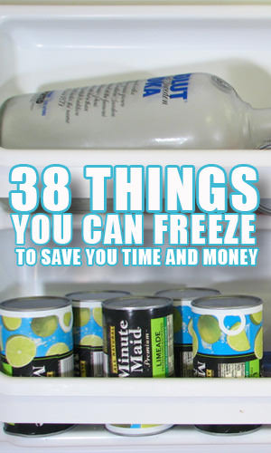 The freezer is a gift! It is the simplest device for preserving food and can be your ally in keeping fresh things fresh and alleviating waste. And despite popular belief, freezing does not lead to a decrease in nutrients. Here are the top 40 things you can freeze to save time and money.
