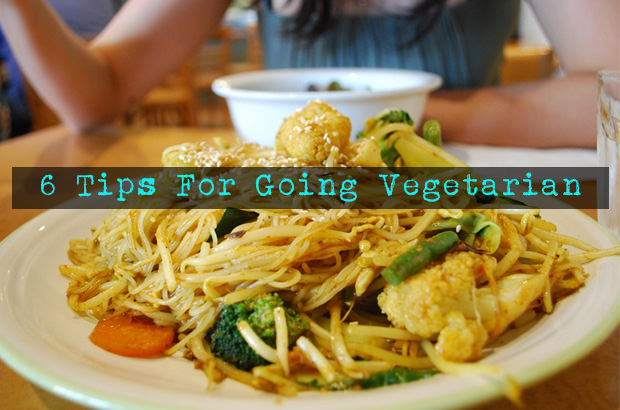 6 Tips for Going Vegetarian
