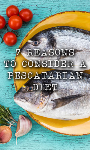 A pescatarian diet is a vegetarian diet with the inclusion of fish and seafood. It is similar to a Mediterranean diet or a Japanese diet (minus small amounts of meat), which are still touted as some of the healthiest ways to eat. In this article, we cover the seven main reasons you should consider a pescatarian diet.