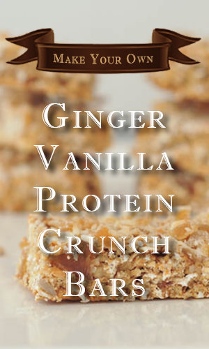 Made with crystallized ginger, coconut, vanilla, and almonds, there's plenty of flavor in these dairy- and gluten-free bars. And you don't need a food processor to make these extra-hearty snacks. Here's the recipe and instructions to make it.