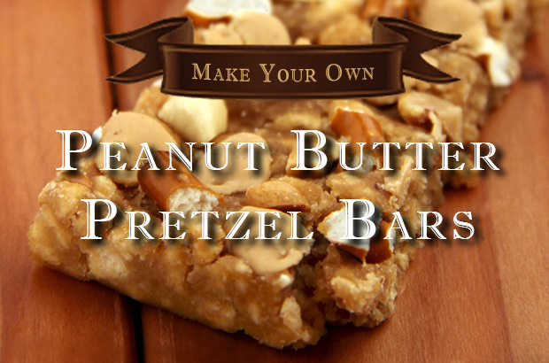 Make Your Own Peanut Butter Pretzel Bars