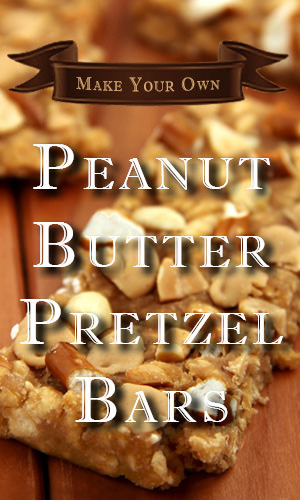 Pure pretzel and peanut buttery bliss with nine grams of protein. These bars are low in fat and high on flavor. Here's the recipe and instructions to make it.