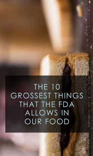 To keep our food production process humming along, the Food and Drug Administration allows certain imperfections to show up in our foods. You may be in for a stomach-churning surprise. Here are our 10 worst.