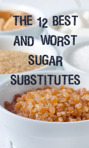 Sugar substitutes, a controversial topic, fall into one of two categories: natural sweeteners (which include sugar alcohols like erythritol) and nonnutritive sweeteners like sucralose (aka Splenda). We took a deep look into the 12 sugar substitutes that are most likely to show up in your pantry and loosely ordered them from best to worst.