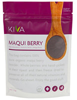Kiva Organic Maqui Berry Powder - Non-GMO, Raw, Vegan 