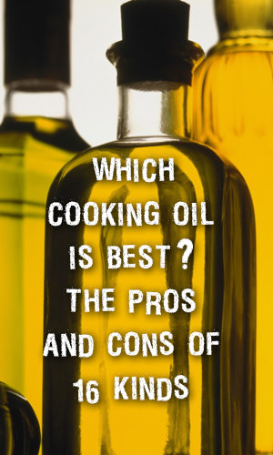 When choosing a cooking fat or oil, it's important to consider how the oil holds up to temperature. You also need to consider the overall healthfulness of the oil's nutrition profile. Read on to learn more about 16 types of cooking oils and their recommended uses.