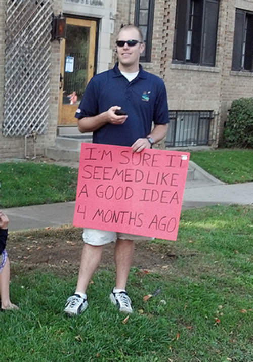 Funniest Running Signs #i: I'm sure it seemed like a good idea 4 months ago.