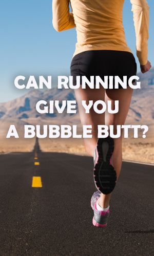 Running, whether sprinting, long distance or a combination, gets you fit in various ways. Some people, however, actually wind up with bigger butts despite running, a function of their genetic tendencies, the types of running they perform and their diets. Read on to find out why.