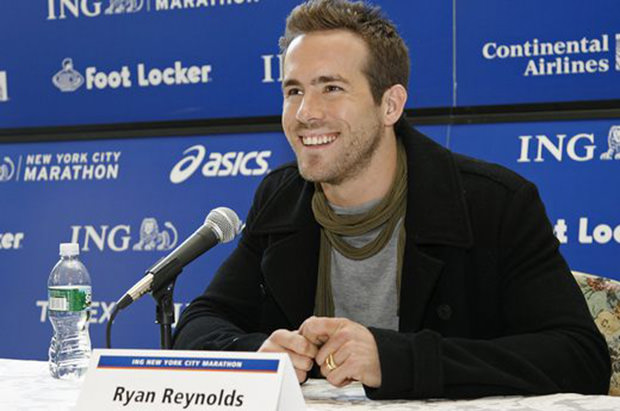 Celebrity Runner Ryan Reynolds