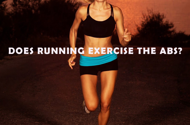 Does Running Exercise the Abs?