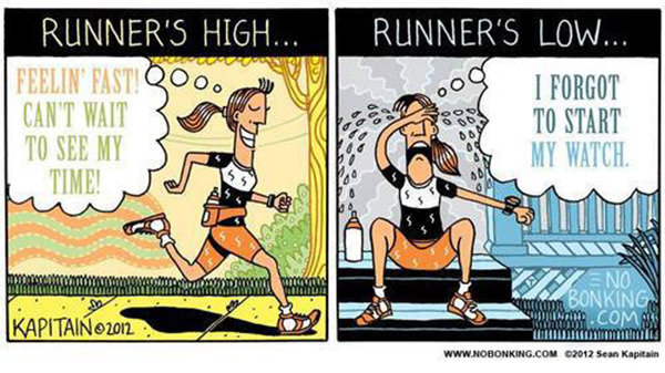 Funnies You'll Enjoy It You're A Runner #6: Runner's and Their Garmins