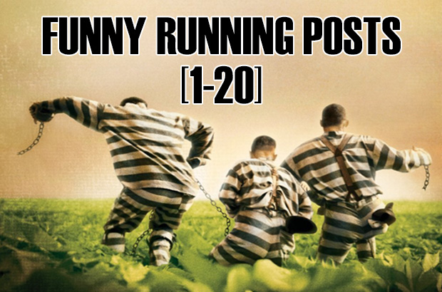 Funny Running Posts 1-20