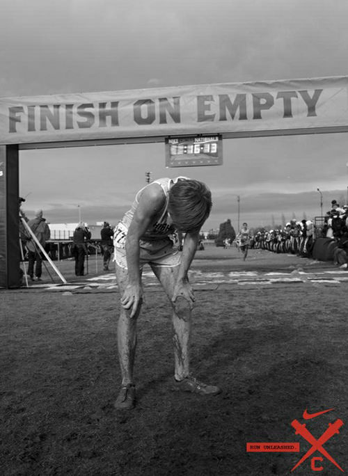 Inspirational Running Quotes For When Your Tank Is Empty #1: Finish on empty
