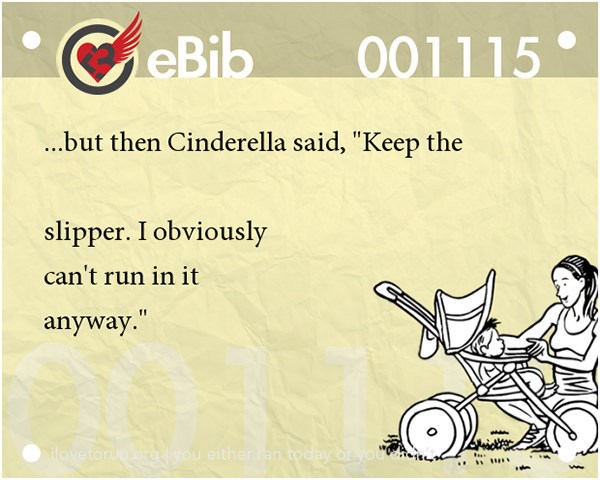 Jokes For Runners #3: But then Cinderella said,