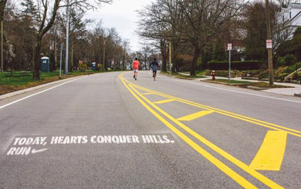 Motivational Running Quotes To Help You Push Through #16: Today, hearts conquer hills.