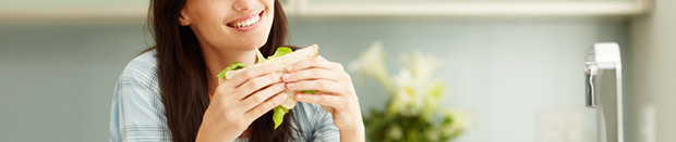 Woman Eating