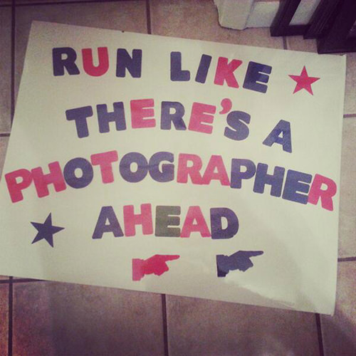 Spectator Placards That Will Get You Running Faster #3: Is that gel in your pocket or are you just happy to see me.