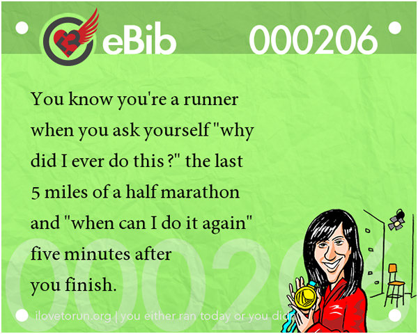 Tell Tale Signs You Are A Runner 41-60 #16: You know you're a runner when you ask yourself 
