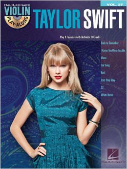Taylor Swift - Violin Play-Along Volume 37 : Book/CD - by Taylor Swift 