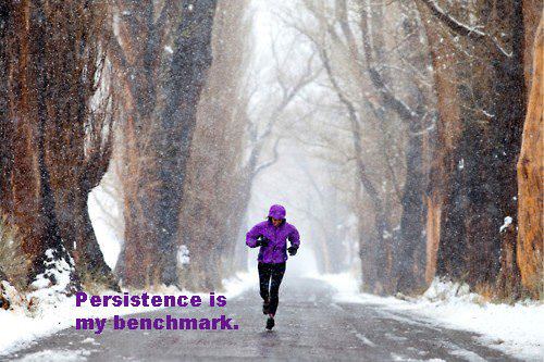 Runner Things #763: Persistence is my benchmark. 