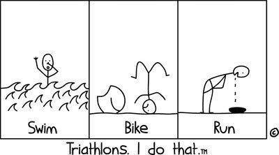 Runner Things #765: Swim. Bike. Run. Puke. 