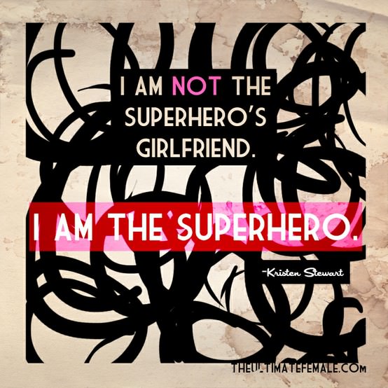 Runner Things #781: I am not the Superhero's girlfriend. I am the Superhero. 