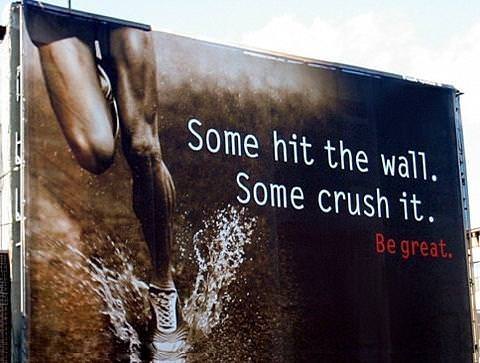 Runner Things #833: Some hit the wall. Some crush it. 