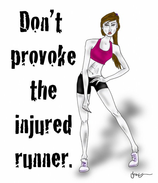 Runner Things #1019: Don't provoke the injured runner. 