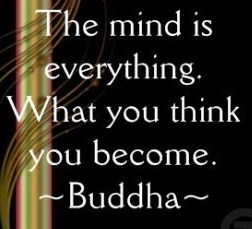 Runner Things #867: The mind is everything. What you think you become. 