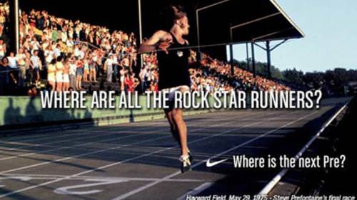 Runner Things #877: Where are all the rock star runners? Where is the next Pre?  - fb,running