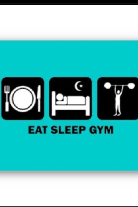 Runner Things #981: Eat, sleep, gym. 