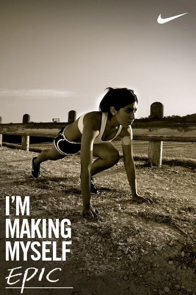 Runner Things #985: I'm making myself epic.  - fb,fitness