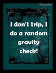 Runner Things #908: I don't trip, I do a random gravity check! 