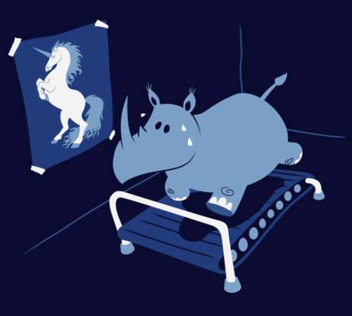 Runner Things #793: Rhino porn.  - fb,fitness