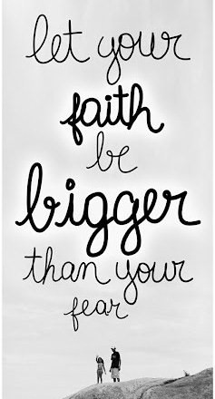 Runner Things #920: Let your faith be bigger than your fear. 