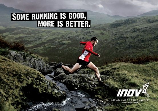 Runner Things #1054: Some running is good, more is better.