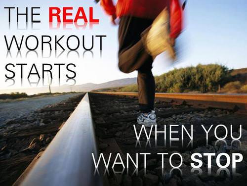 Runner Things #1109: The real workout starts when you want to stop. - fb,running