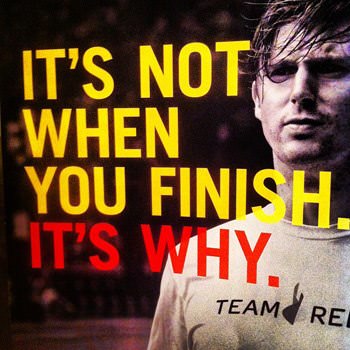 Runner Things #1115: It's not when you finish. It's why. - fb,running