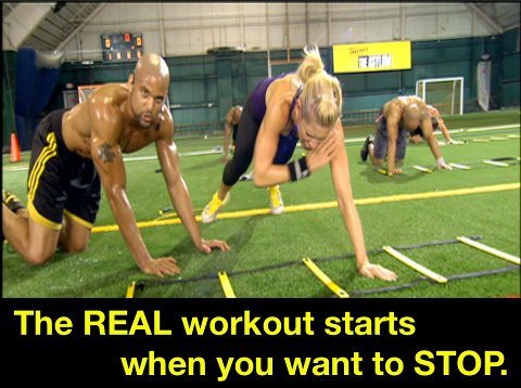 Runner Things #1156: The REAL workout starts when you want to STOP.