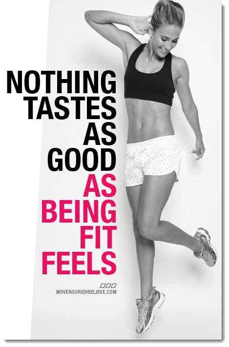 Runner Things #1256:  Nothing tastes as good as being fit feels. - fb,fitness