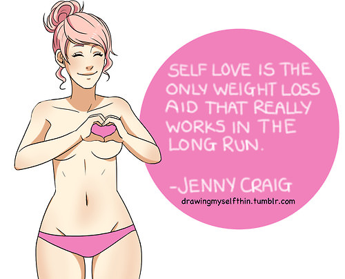 Runner Things #1274: Self love is the only weight loss aid, that really works in the long run.-Jenny Craig - Jenny Craig - fb,fitness