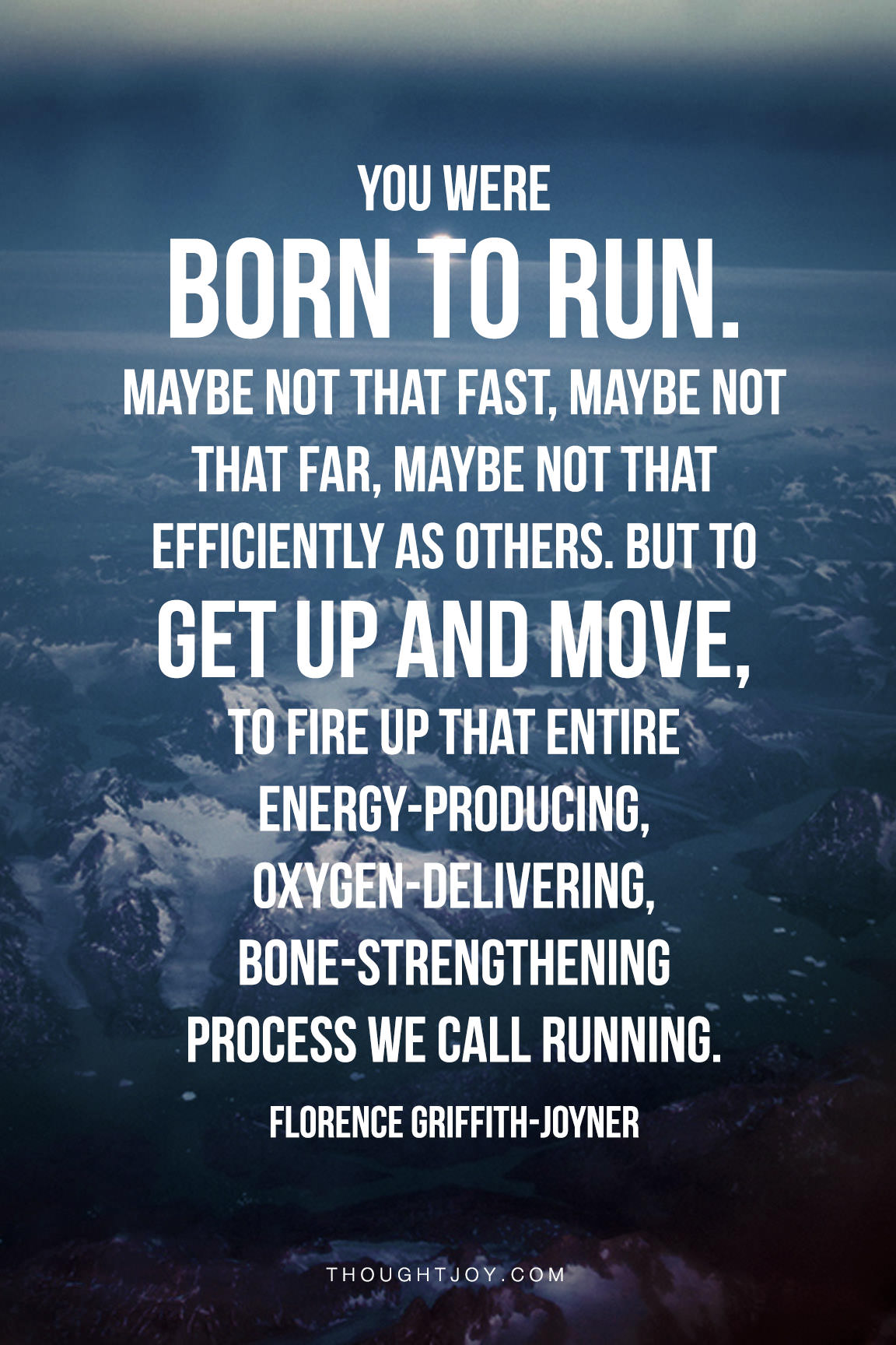 Runner Things #1324: You were born to run. Maybe not that fast, maybe ...